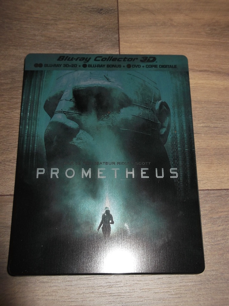 Prometheus 3D - Boitier métal édition limitée - 3 Blu-ray + 1 DVD (1)