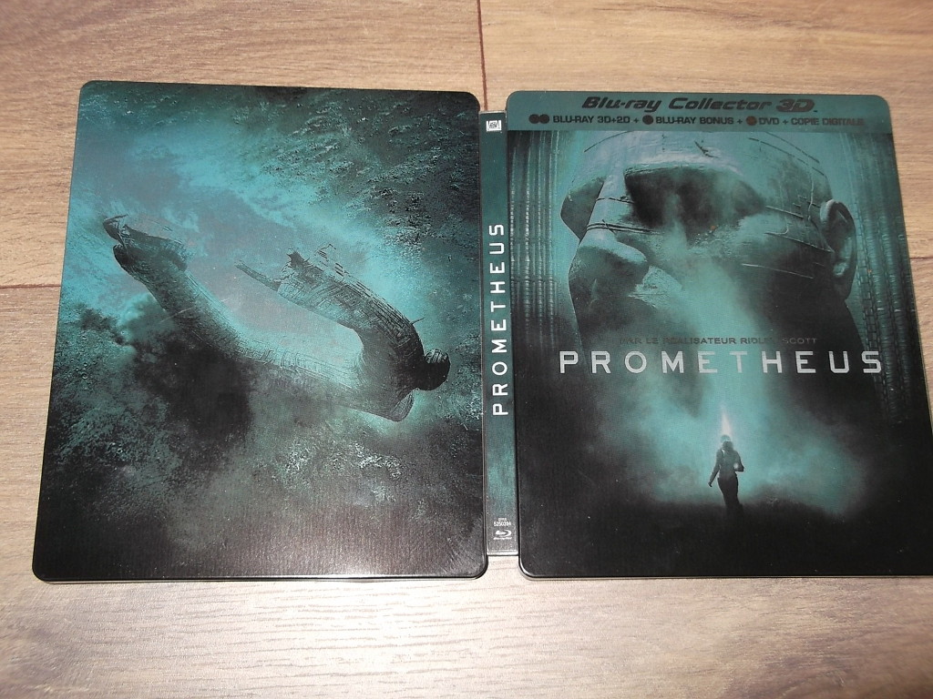 Prometheus 3D - Boitier métal édition limitée - 3 Blu-ray + 1 DVD (8)
