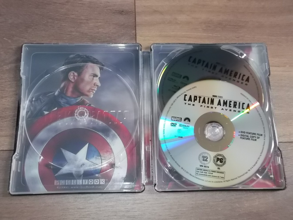 Captain America - The First Avenger (+ Blu-ray + DVD + Digital Copy) (Steelbook, exklusiv bei Amazon (3)