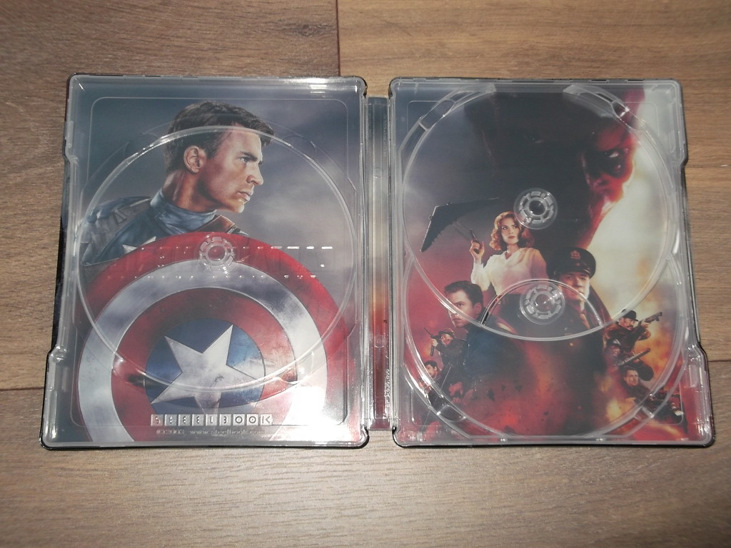 Captain America - The First Avenger (+ Blu-ray + DVD + Digital Copy) (Steelbook, exklusiv bei Amazon (4)